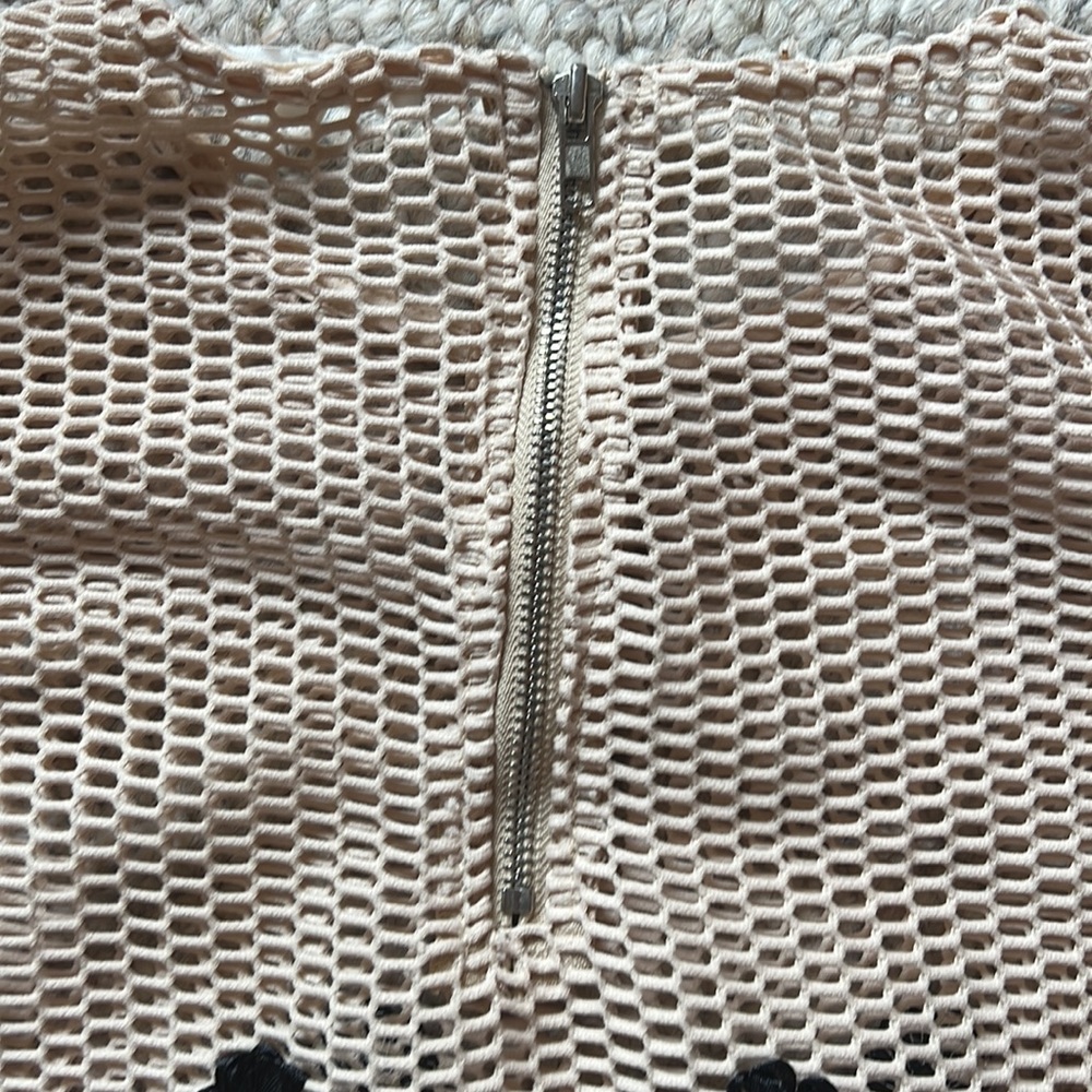 Embroidered Mesh Top - Picture 3 of 5